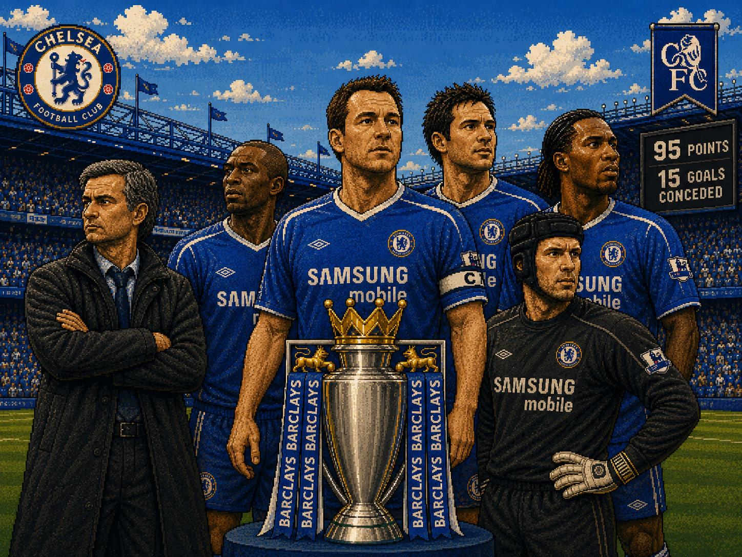 Chelsea '04/'05 Squad quiz artwork