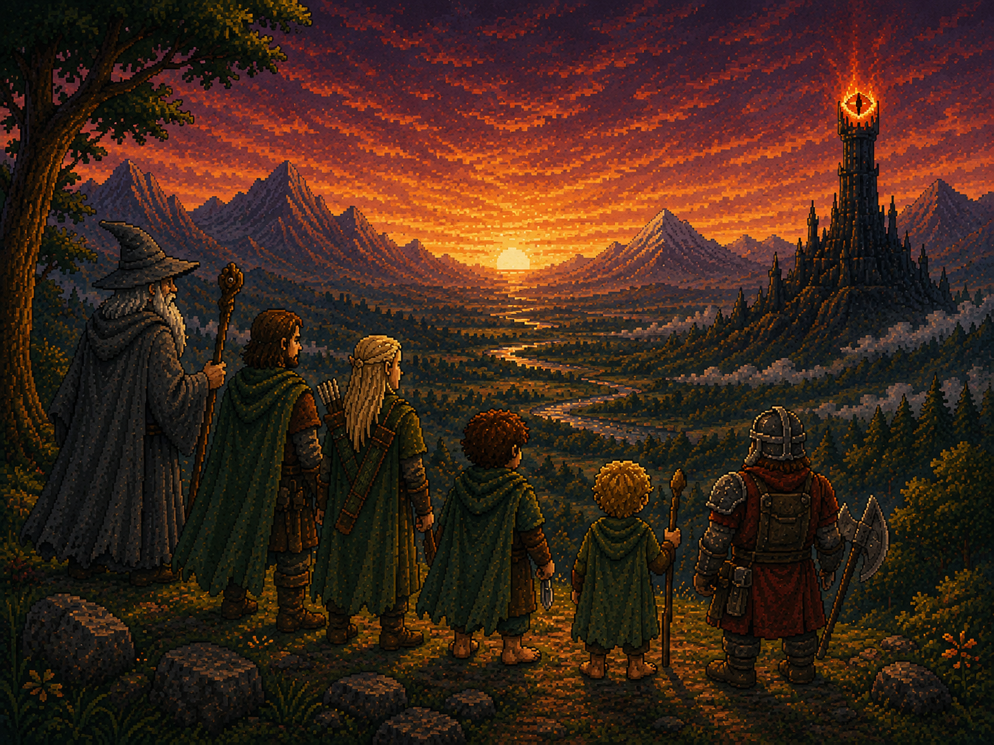 Lord of the Rings: OG Trilogy quiz artwork