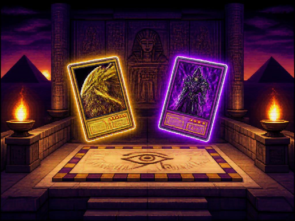 Yu-Gi-Oh! Forbidden Memories quiz artwork